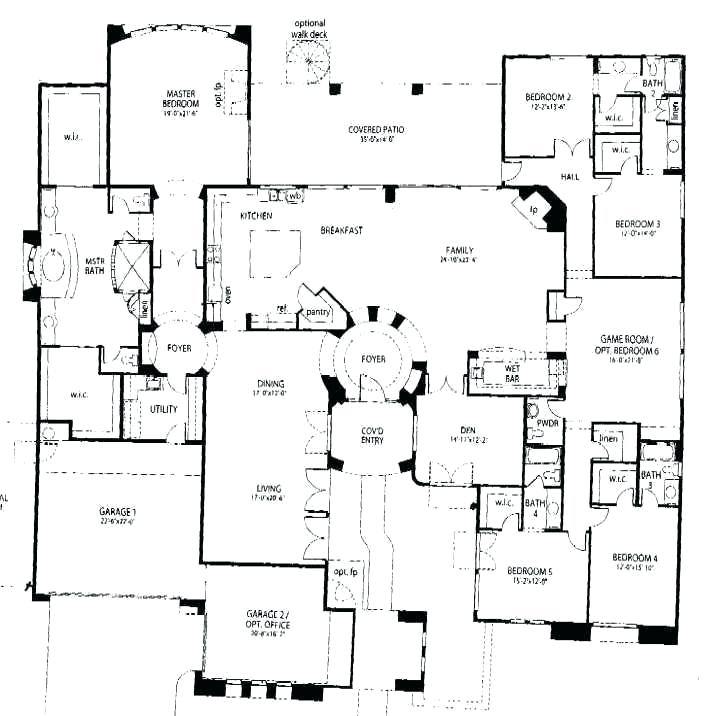 5 bedroom house designs