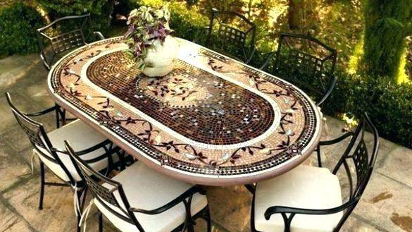 tile patio table