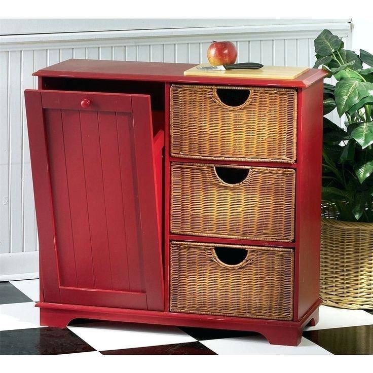 kitchen trash can storage candiceaccola fancy cabinet ideas about small  island with bin granite designs wooden