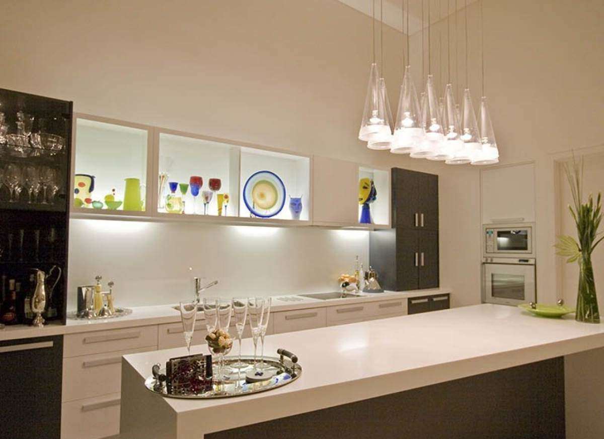 kitchen lighting design vaulted ceiling angled ceiling