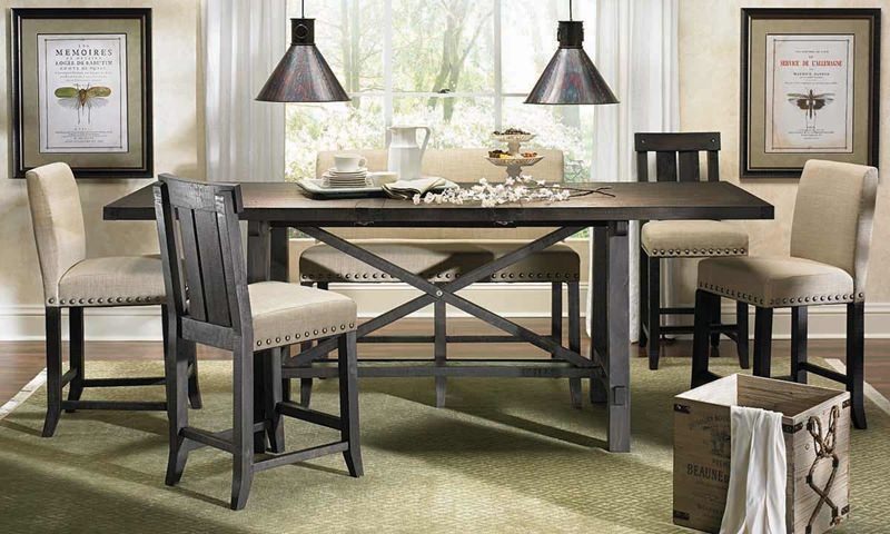 Rectangular Counter Height Dining Set  available at Logan Furniture serving Dorchester, MA