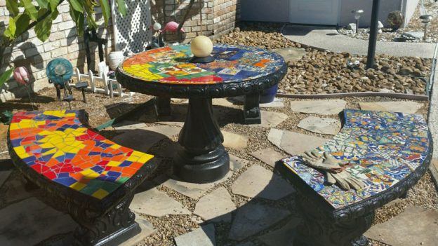 ceramic patio table